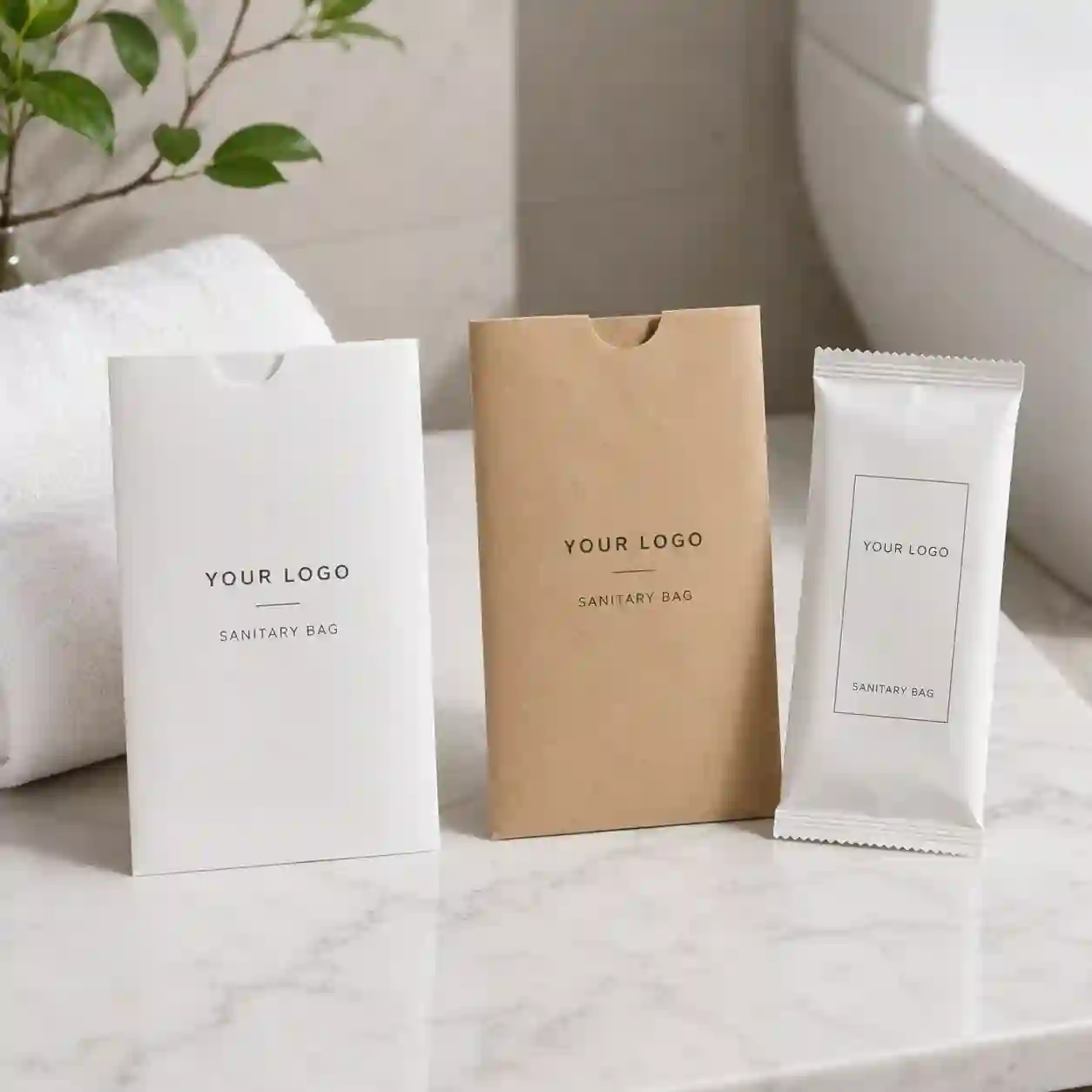 Custom Hotel Sanitary Bags