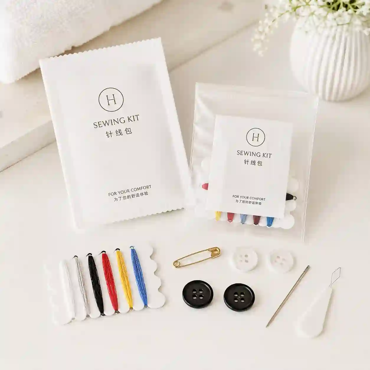 Custom Hotel Sewing Kits