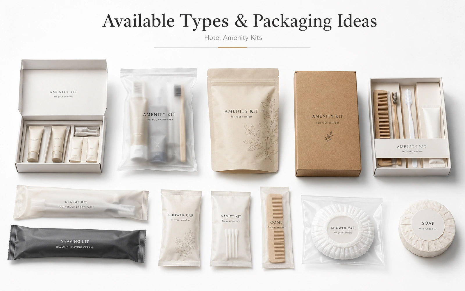 Amenity Kit Combinations placeholder